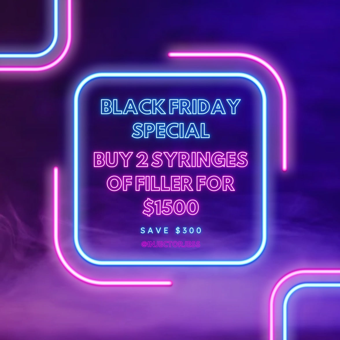 Black Friday Filler Duo- Buy 2 Syringes for $1,500