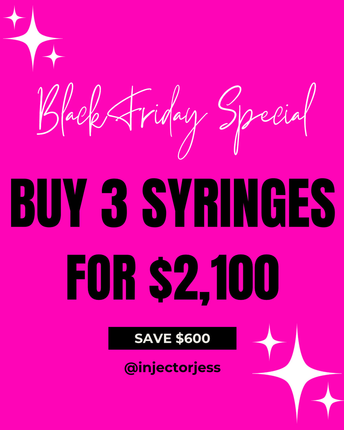 Plump Perfection: Black Friday Filler Deal- Buy 3 Syringes for $2,100