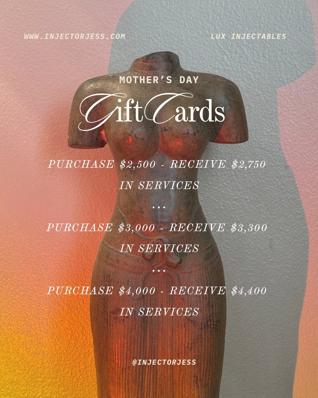Mother’s Day Gift Card Special