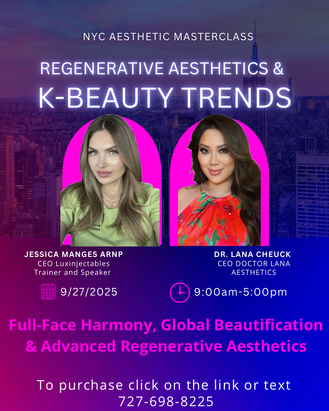 NYC Aesthetic Masterclass