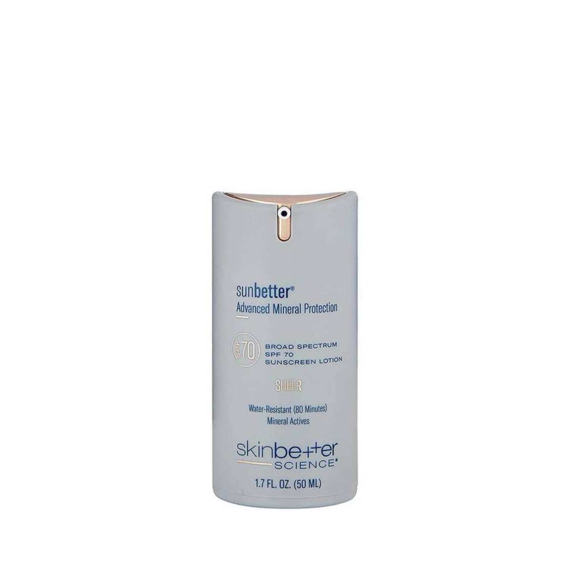 Skin Better sunbetter SHEER SPF 70 Sunscreen Lotion 50 ml